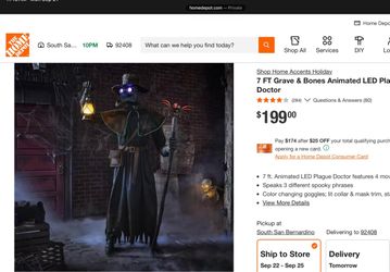 7Ft Halloween Animatronic Outdoor Decoration
