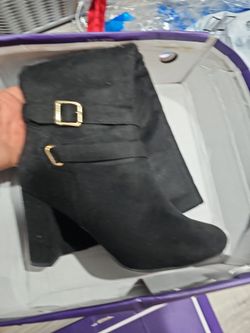 Long boots black