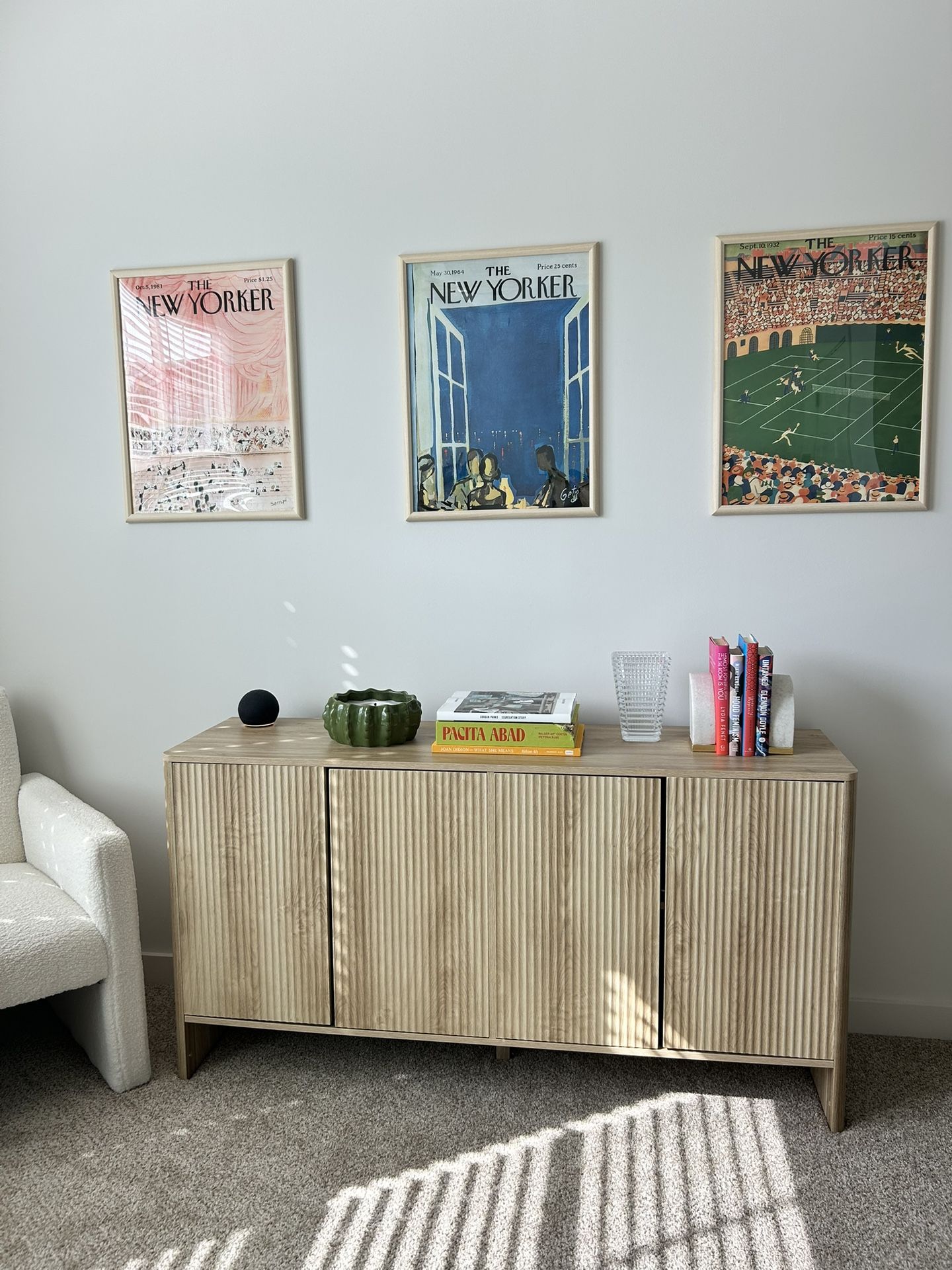 Wooden Sideboard & Storage Cabinet