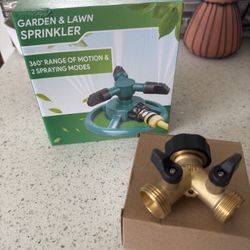 Sprinkler And Dual Attachment 