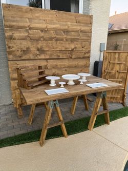 Rustic Backdrop for your Next Event