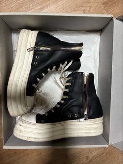 Leather double bumper Rick Owen’s
