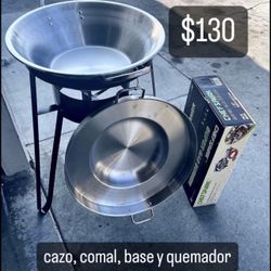 Comal I Cazo I Vase I Quemadores Nuevo Para Freir En Especial