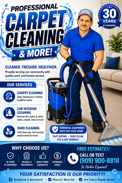 Aguilar's Carpet Cleaning and More!