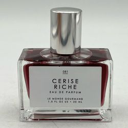 Le Monde Gourmand Cerise Riche EDP 1.0 oz. 30 Ml New Without Box *See Details*