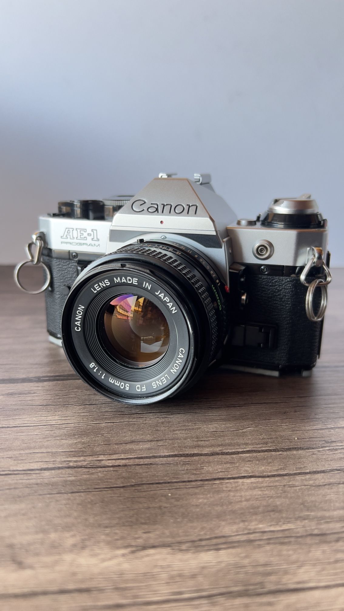 Canon AE-1 PROGRAM - 50mm 1.8 FD lens - 35mm Film Camera photography Classic Vintage