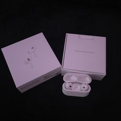 APPLE AIRPODS PRO ( 2ND GENERATION ) WITH MAGSAFE WIRELESS CHARGING CASE & WHITE