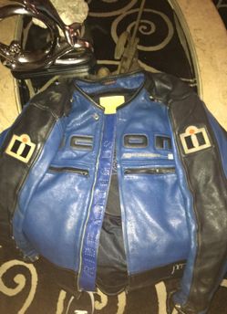 Icon motorcycle leather jacket