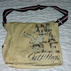 Vintage Y2k American Eagle Crossbody Messenger Shoulder Bag  Adjustable Strap