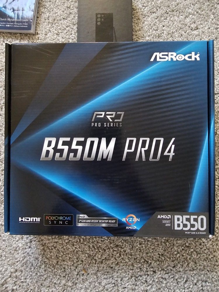 ASRock B550M PRO4 Motherboard