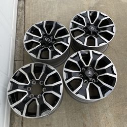 4 — 17x7.5 6x5.5 6x139.7 Stock TRD Tacoma Tundra 4Runner Yukon Tahoe Wheels Rims!!!!!!!