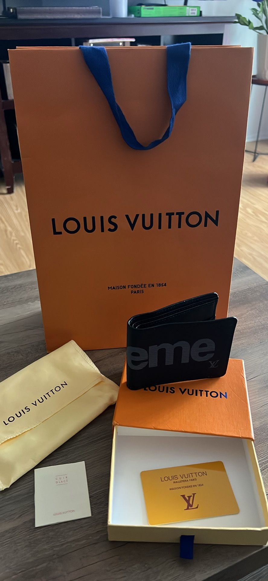 LV Supreme Wallet