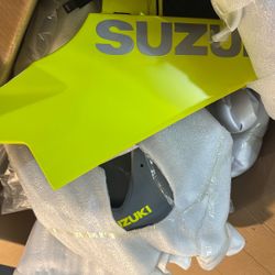 Gsxr1000 07-08 fairings Nardo Gray tennis ball green