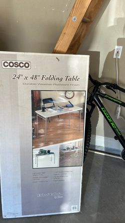 Cosco 24x48 Folding Table in Box