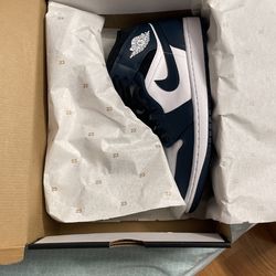 Jordan 1 Mid Armory Navy DS 9.5