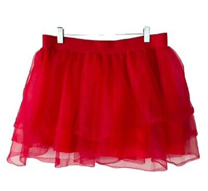 Sprit Halloween☆Red Tutu☆Size L/XL