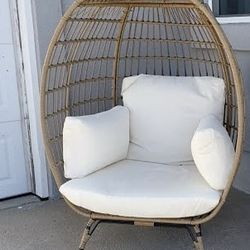 Ehh Chair/ Egg Swing / Patio Furniture/ Backyard Furniture/ Reading Chair/ Lounge Chair - No Credit Needed - Same Day Delivery