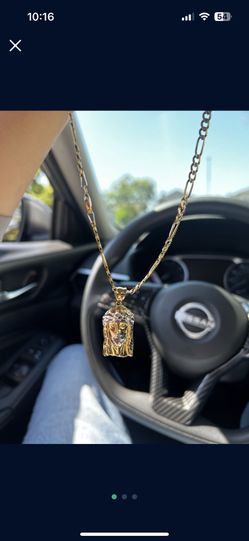 Jesus Face Pendent 10k GOLD