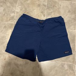 Patagonia Baggies Shorts Mens Large (Superior Blue)