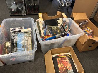 In store yard sale today toys games more