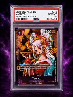 2024 ONE PIECE EN YAMATO #046 EVENT PACK VOL. 3 PSA 10