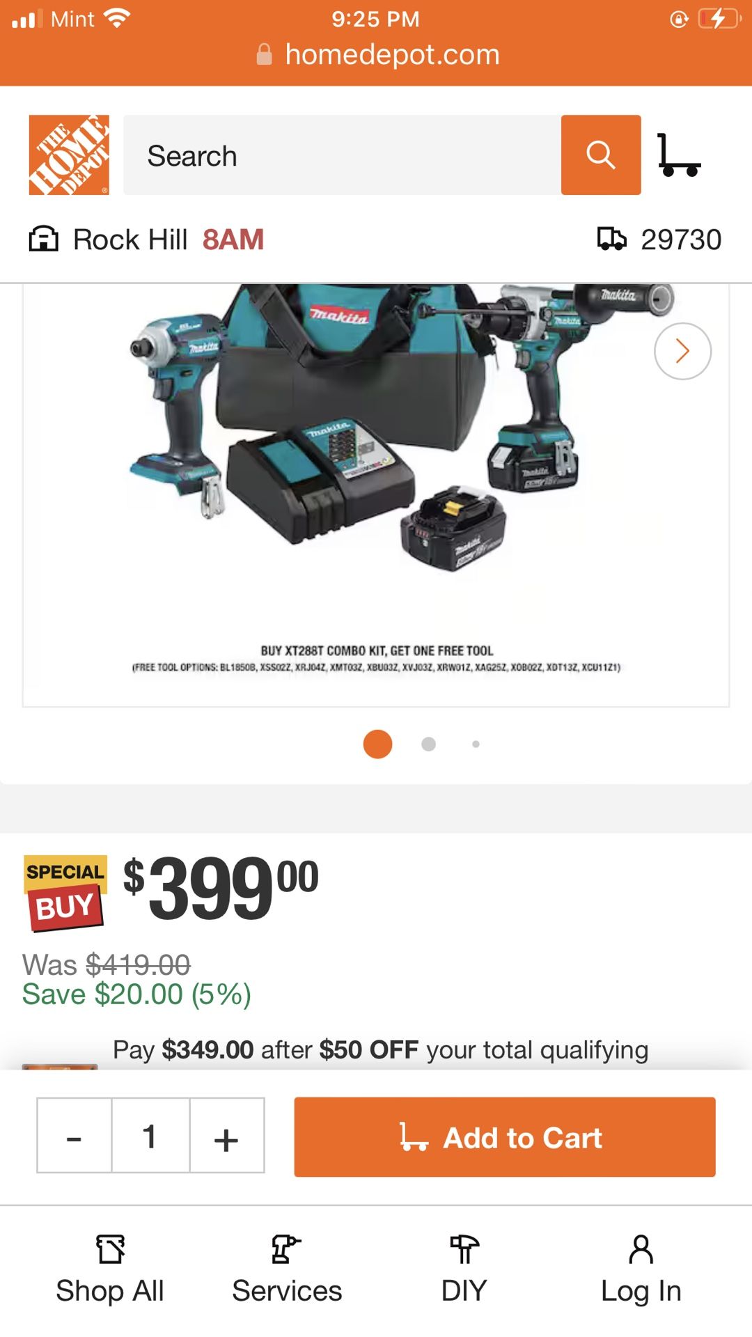 MAKITA LXT BRUSHLESS XT269t Drill SET $399