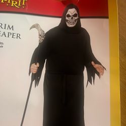 Grim Reaper Costume Halloween Xxl
