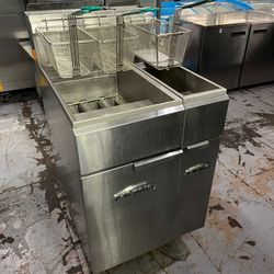 Imperial Double Gas Fryer  