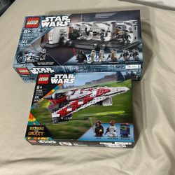 Lego Star Wars Jedi Bob’s Starfighter + Boarding The Tantive IV