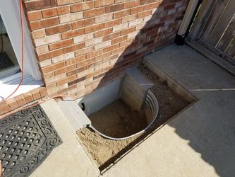 Custom crawlspace doors and wells !!!