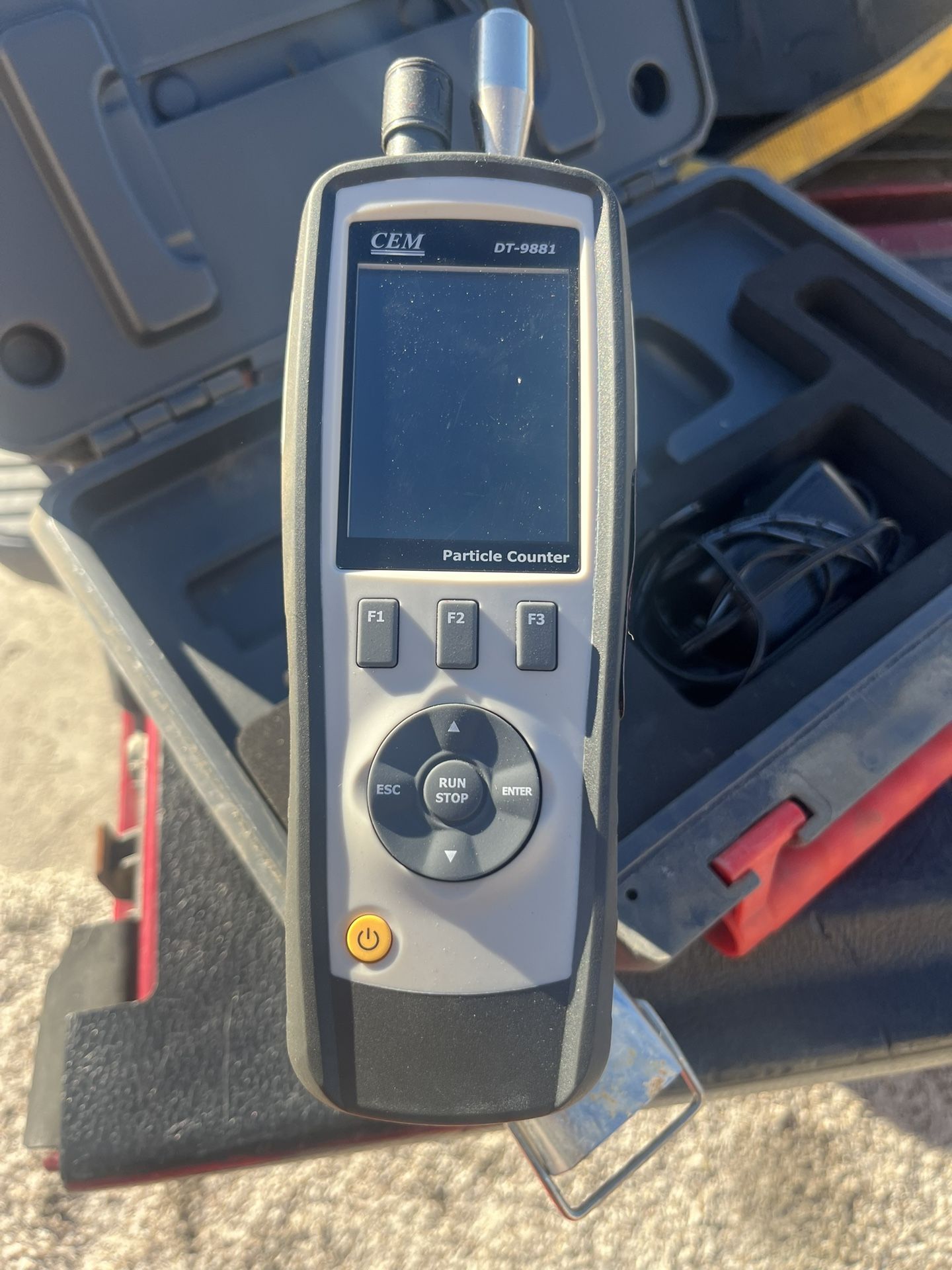 Air Particle Counter Temperature Humidity