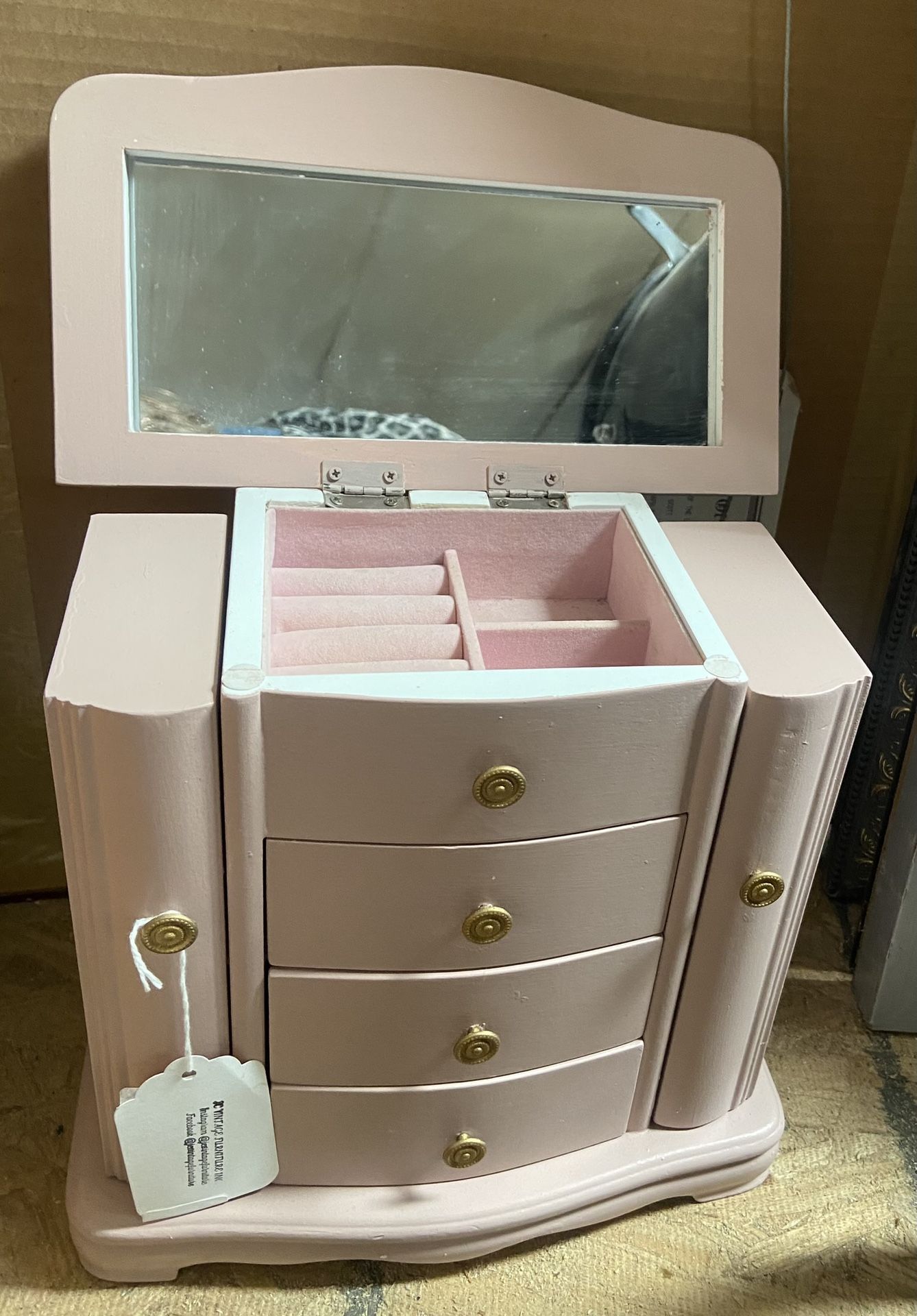 Hand Painted Jewelry Box