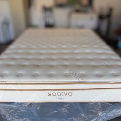 $480 OBO Saatva Classic Queen Mattress – Plush Soft – (Retail $2,100)