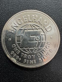 Engelhard 1 Troy Oz .999+ Fine Silver Round