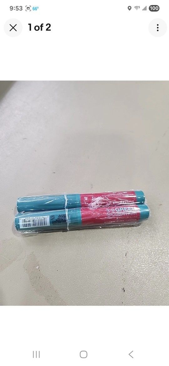 2 Pack Maybelline Green Edition Balmy Lip Blush Lasting Hydration 005 SPRING