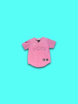 Vintage Adidas Arizona Diamondbacks pink youth baseball jersey size Medium