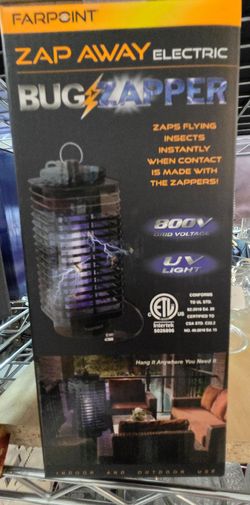 New, Zap Away Electric Bug Zapper. PLEASE READ DESCRIPTION