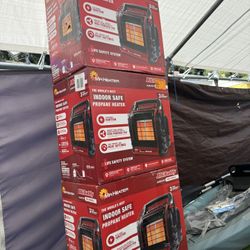 450 sq ft (4.4) 282 Mr. Heater MH-F274800 Red Gas 3 Speed Swivel Garage Heater for