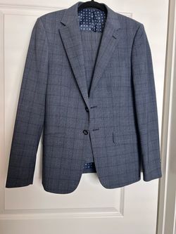 Men Suit Plaid