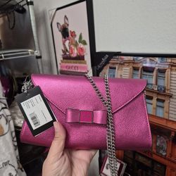 New KATE SPADE pink Bow Bag
