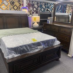 Queen Bedroom Frame Set $1,299.99