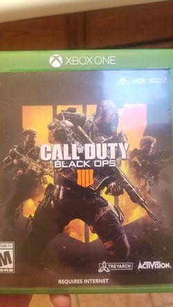 Call of Duty Black Ops 4 Xbox One