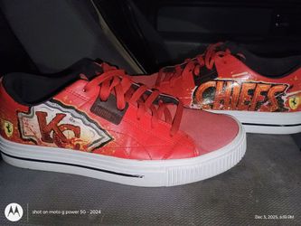 Custom KC Chiefs shoes