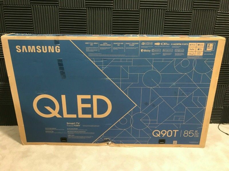 Tv Samsung 85", Q90T, 4k, Triple Array LED, HDR 16X, Excellent