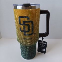 San Diego Padres The Memory Company 40oz. Bling Colossal Tumbler