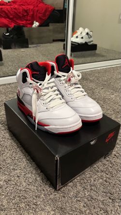Jordan 5 fire red