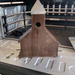 Rustic Scrap Wood Birdhouse