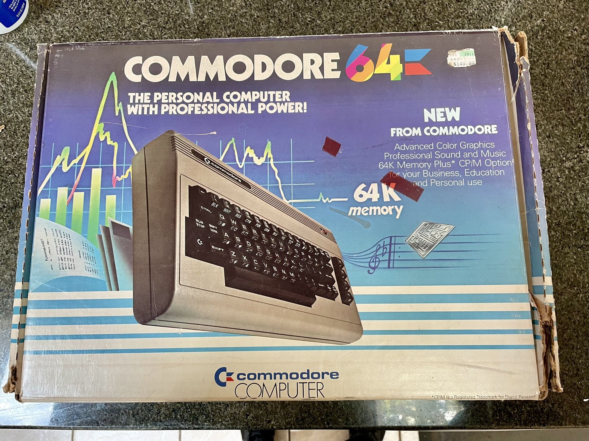 Commodore 64 Personal Computer 1980’s