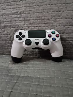 New PlayStation 4 Controller DualShock 4 - White PS4 Video Game Controller Working And Tested