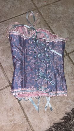 Cotton Candy Colored Corset